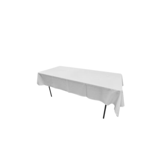 Taisnstūra galdauts 250x150cm, balts